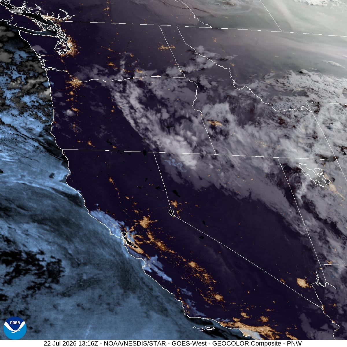 Satellite Imagery western US